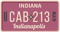 Indiana License Plate Lookup Example