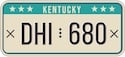Kentucky License Plate Lookup Example
